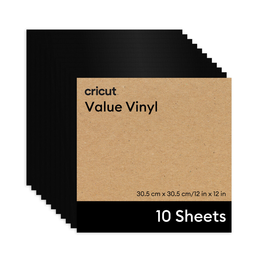 cricut value vinyl - 12 zoll x 12 zoll 10 stück