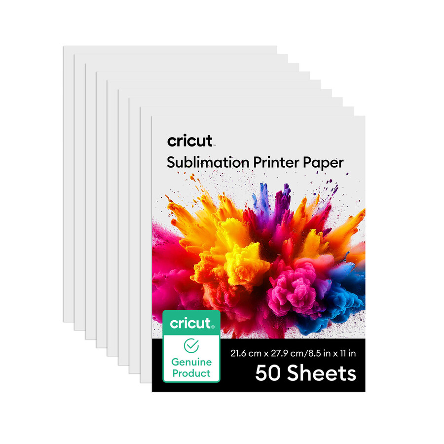 cricut sublimationsdruckerpapier – 85 zoll x 11 zoll 50 stück