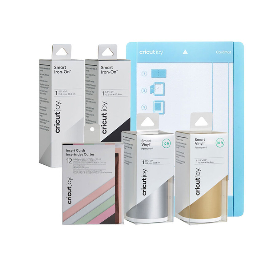 essentials materialpaket für cricut joy