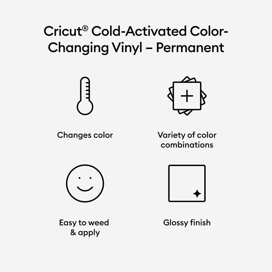 kaltaktivierte farbwechselnde vinylfolie – permanent