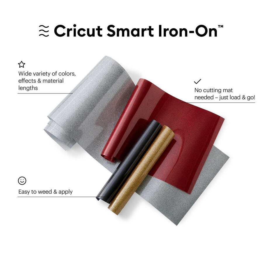 smart iron-on glitter 90 cm