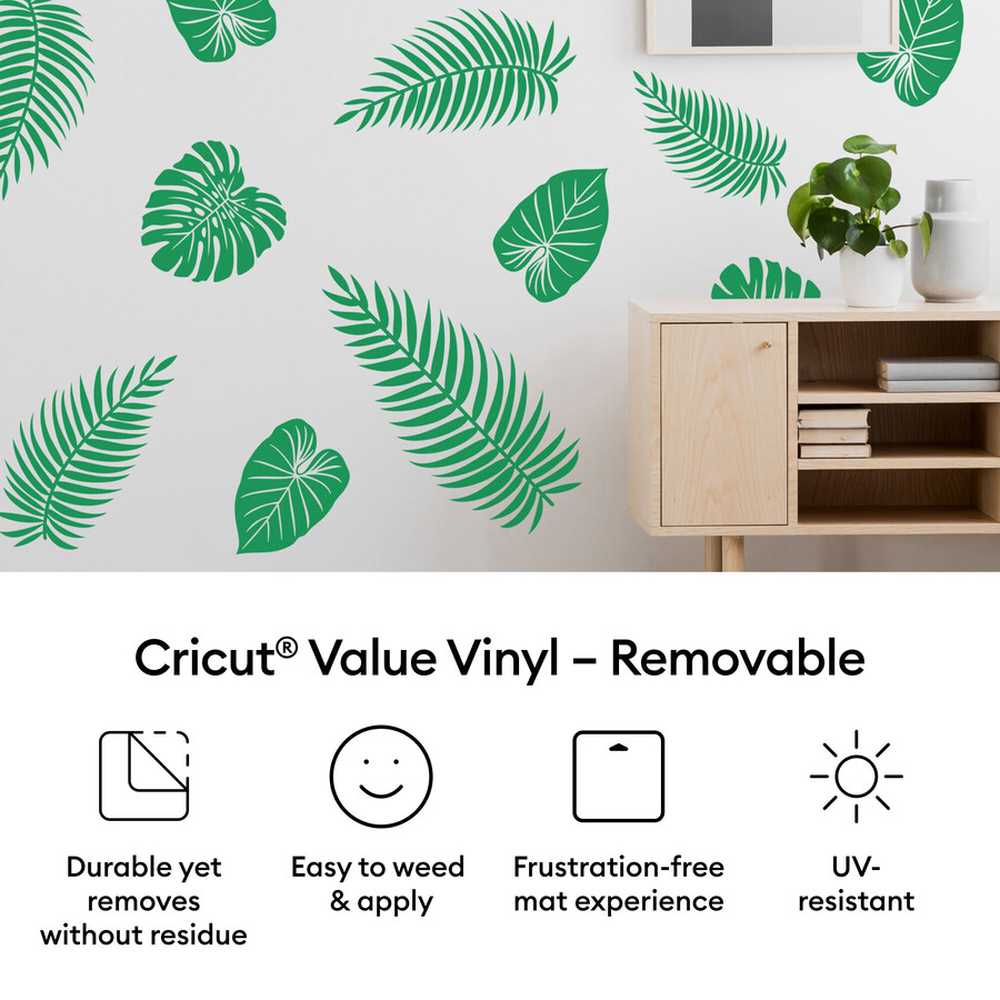 cricut value vinyl - abnehmbar 12 zoll x 10 fuß