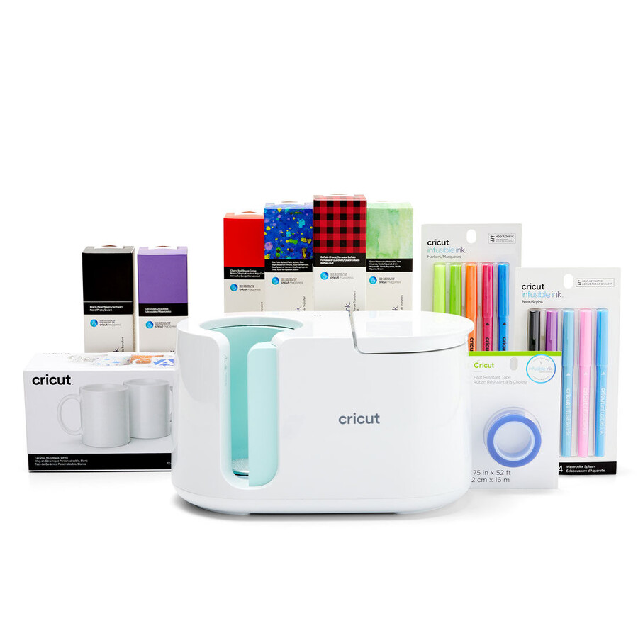 cricut mug press komplettes materialpaket