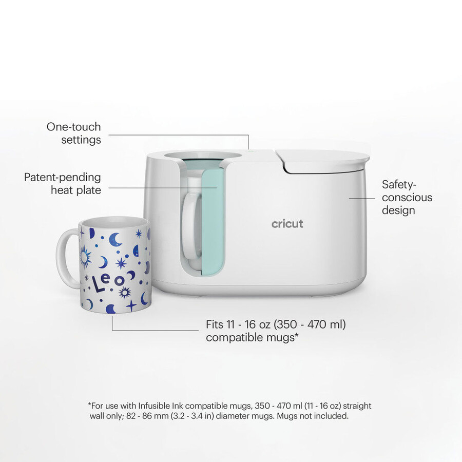 cricut mug press komplettes materialpaket