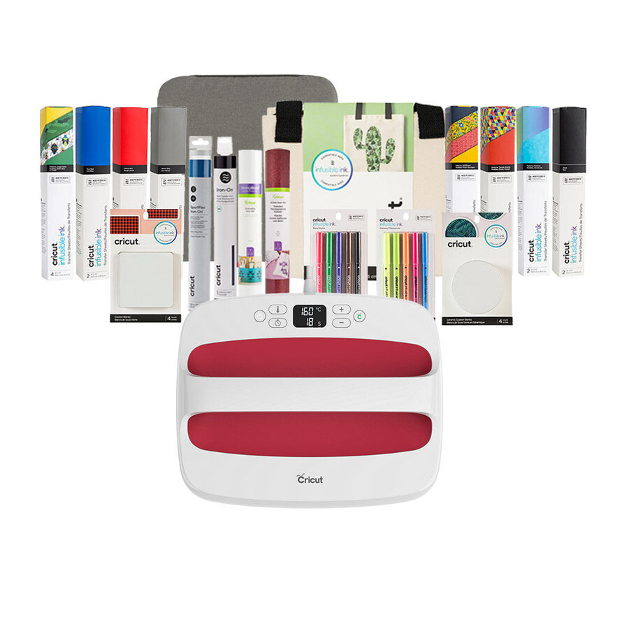 cricut easypress 2 himbeere – 12 x 10 bügelfolien-set