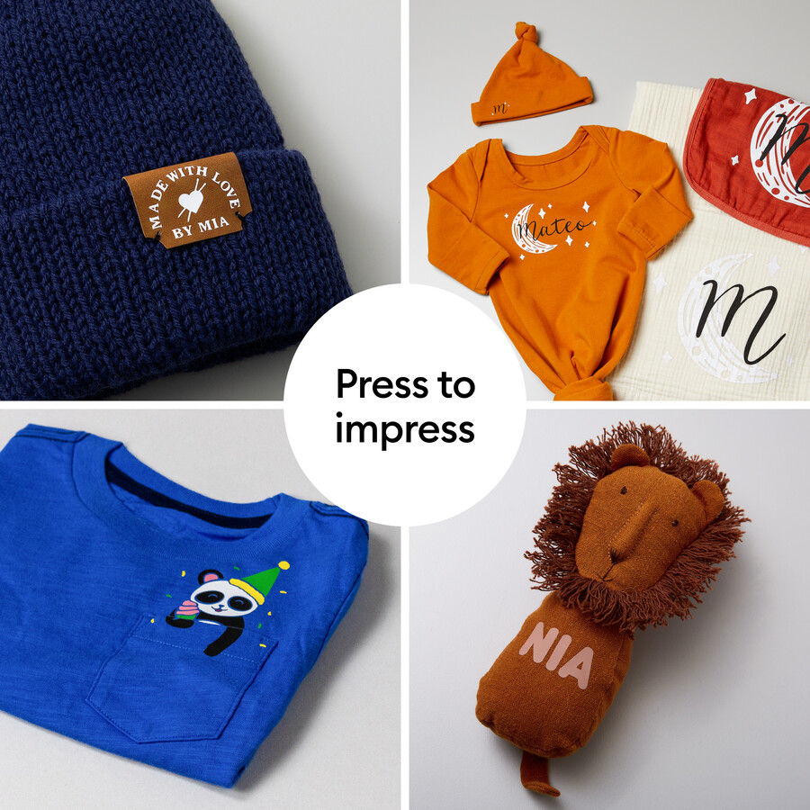 cricut easypress mini himbeere bügelset „essentials