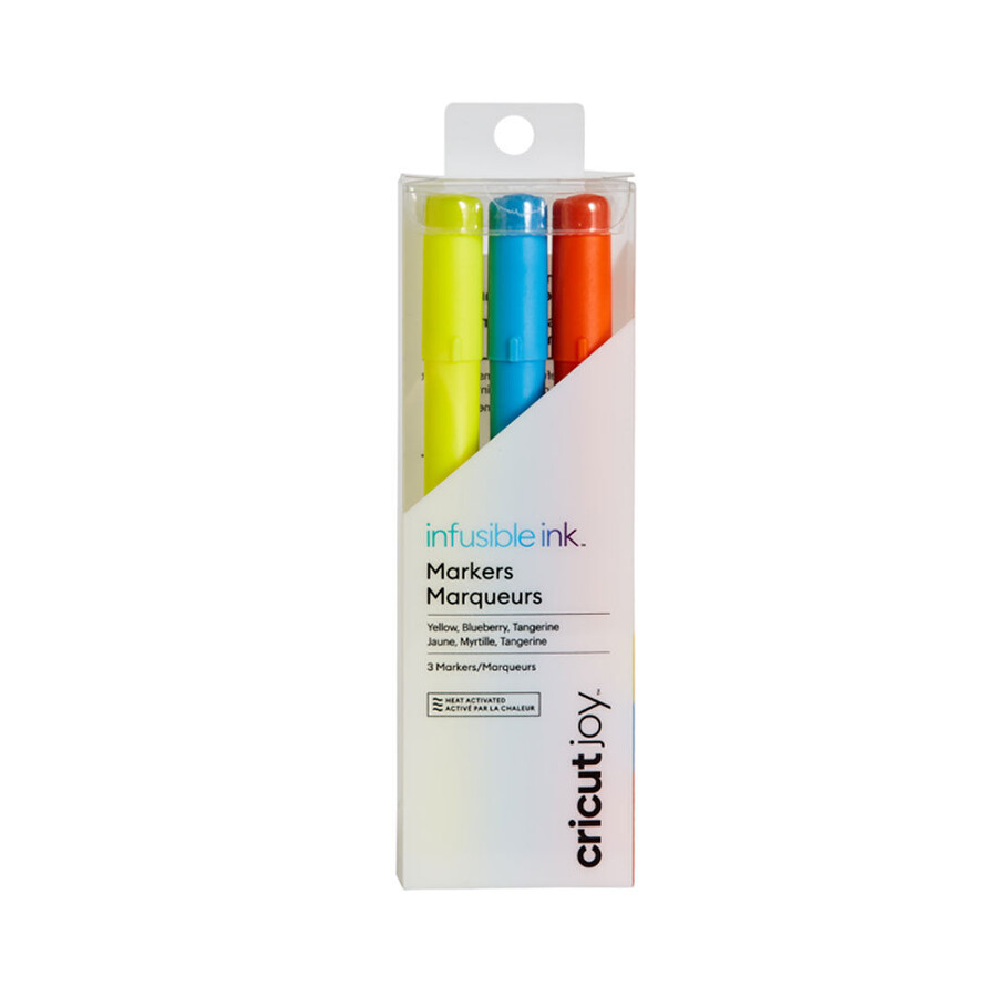 cricut joy infusible ink marker 1.0 gelbheidelbeeremandarine 3 stück