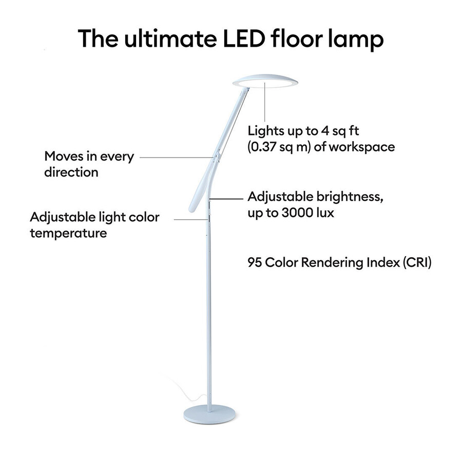 cricut bright 360 ultimative led-stehlampe