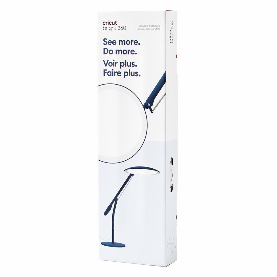 cricut bright 360 ultimative led-tischleuchte – indigo