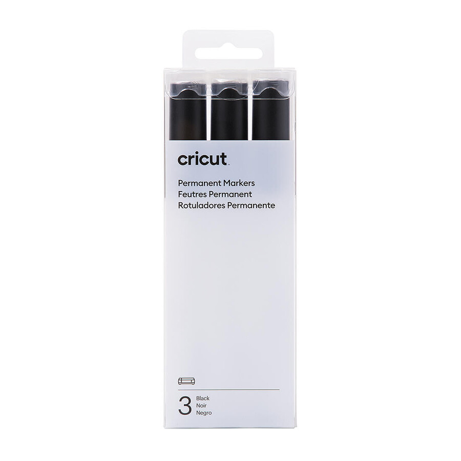 permanentmarker 25 mm schwarz 3 stück