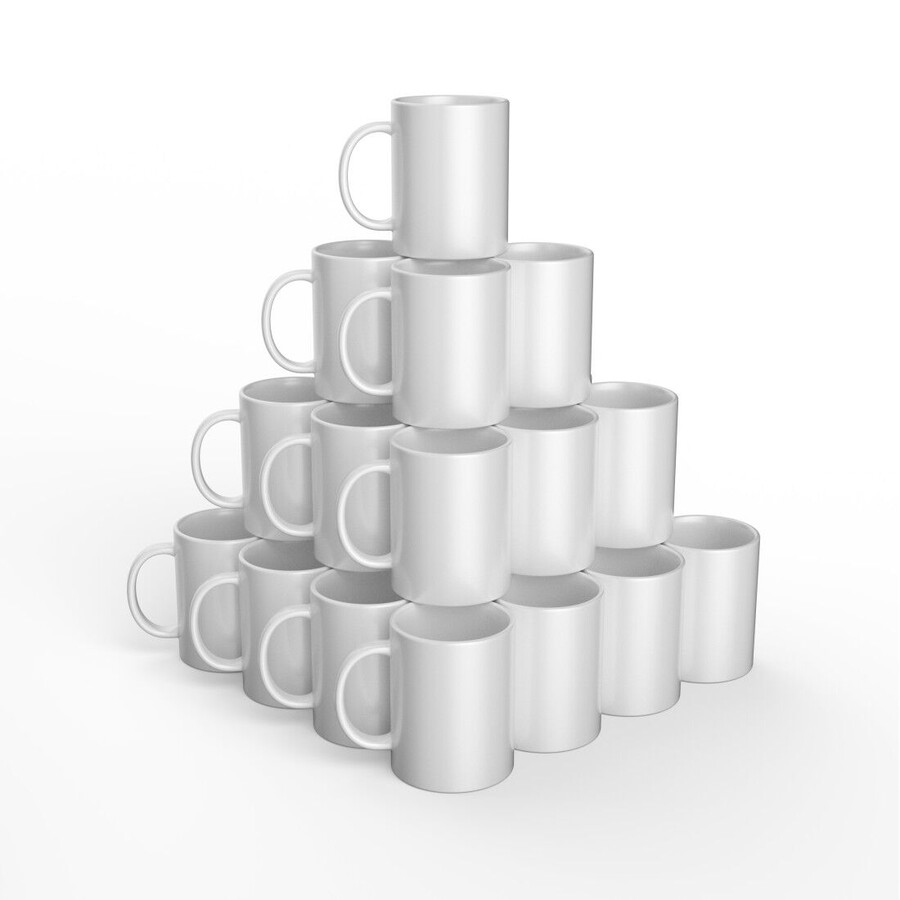 rohling für keramiktasse weiß - 15 oz425 ml 36 stück