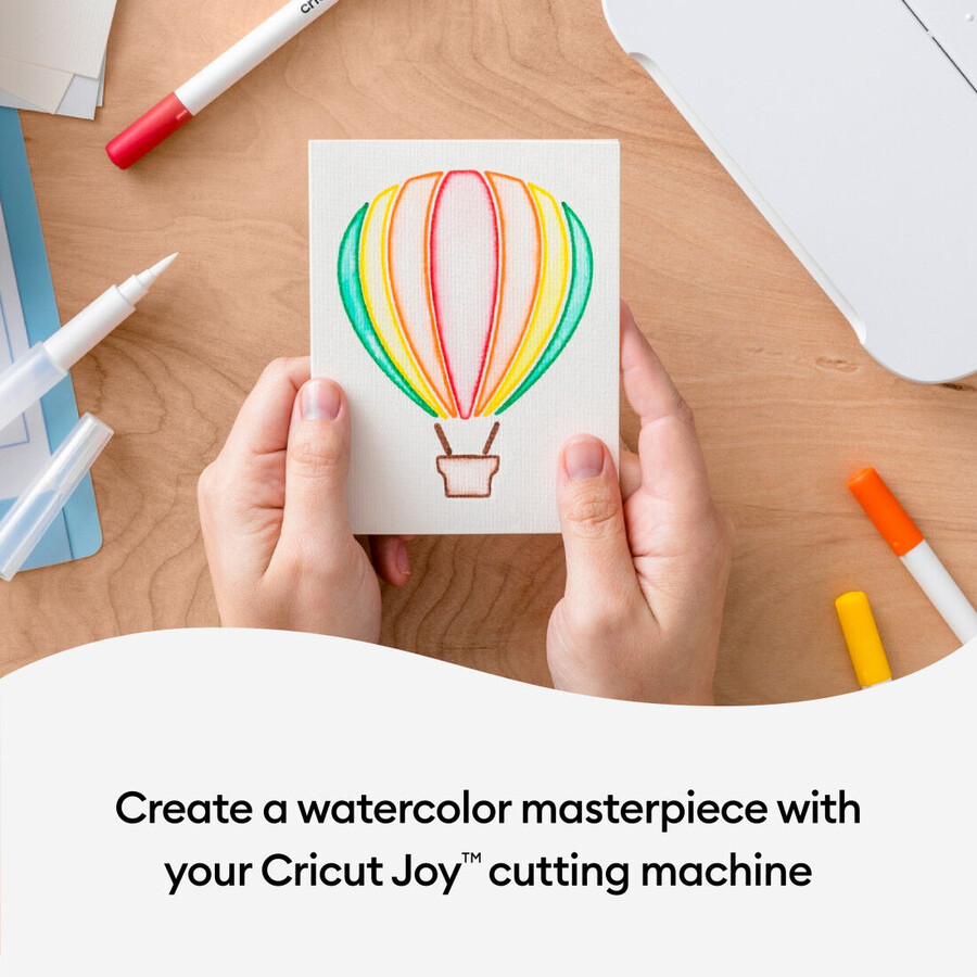 cricut joy aquarellmarker- und pinselset 9-teilig