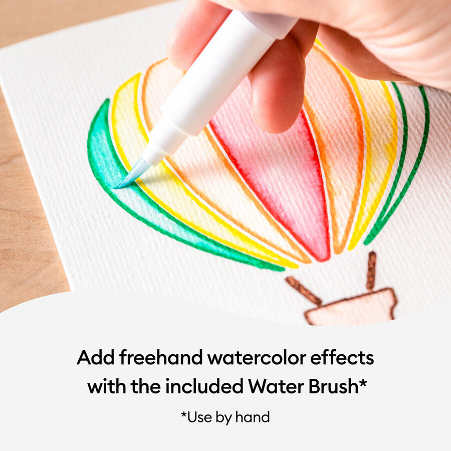 cricut joy aquarellmarker- und pinselset 9-teilig
