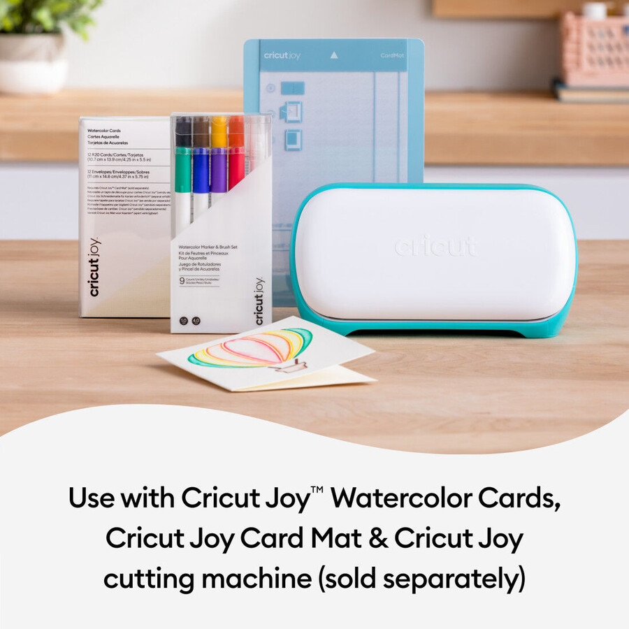 cricut joy aquarellmarker- und pinselset 9-teilig