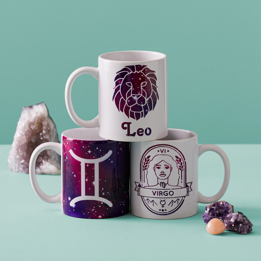 rohling für keramiktasse weiß - 12 oz340 ml 6 stück