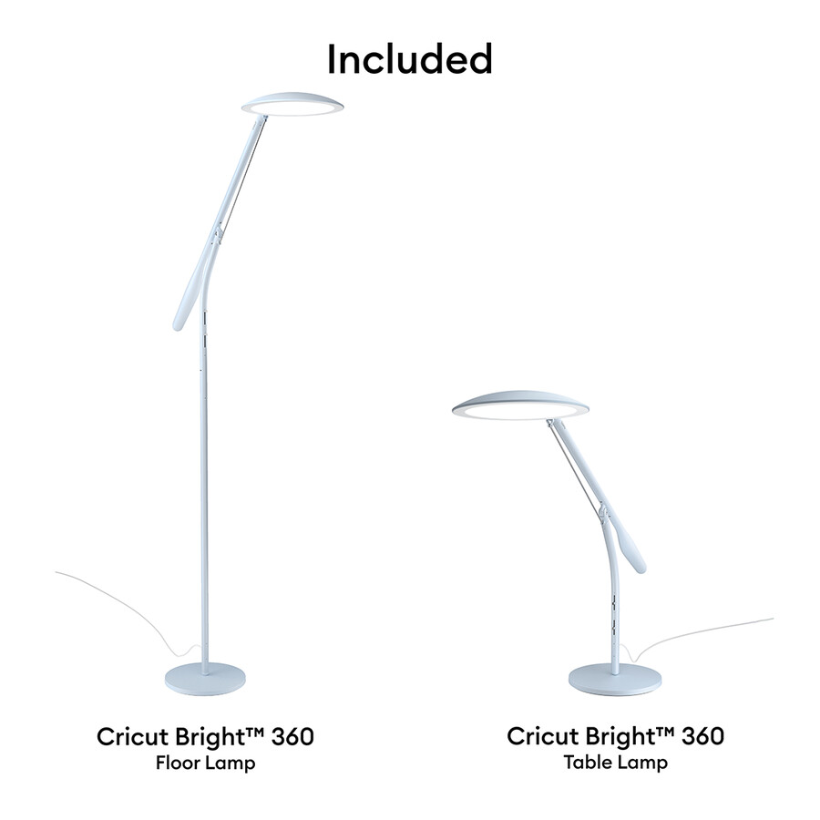 cricut bright 360 ultimate led-lampen-set nebel