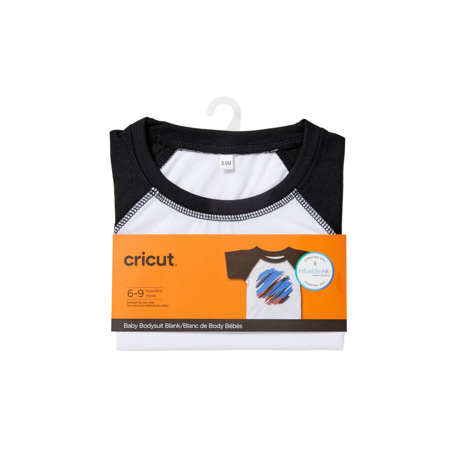 babybody raglan weißschwarz