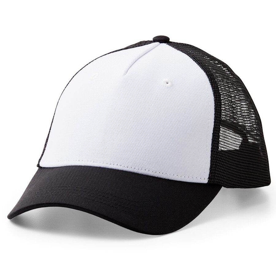 cricut trucker-mütze schwarzweiß