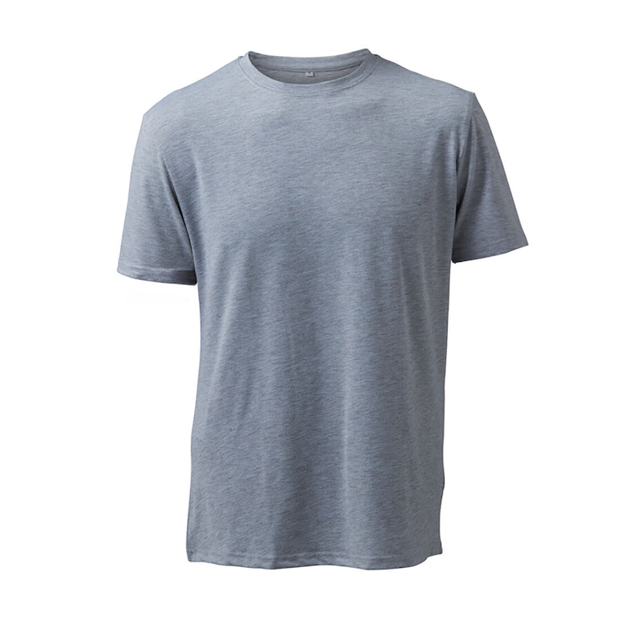 unisex-t-shirt unbedruckt rundhalsausschnitt