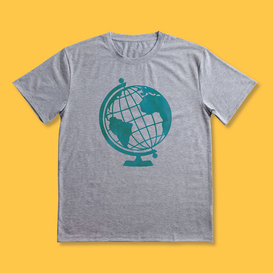 unisex-t-shirt unbedruckt rundhalsausschnitt